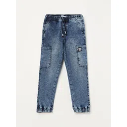 Fame Forever by Lifestyle Boys Regular Fit Mid-Rise Heavy Fade Jeans-picture-39