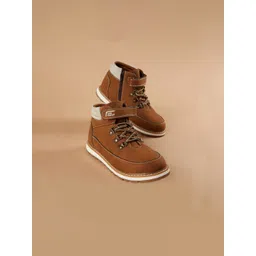 Fame Forever by Lifestyle Boys Velcro Mid-Top Skate Shoes-picture-44