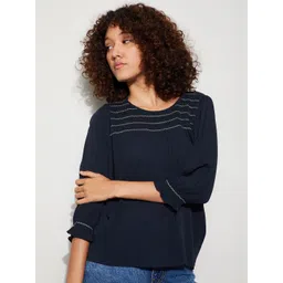 Fame Forever by Lifestyle Embellished Embroidered Top-picture-38