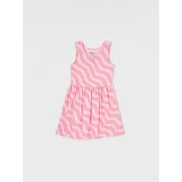 Fame Forever by Lifestyle Girls Cotton Printed Fit & Flare Dress-picture-20