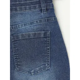 Fame Forever by Lifestyle Girls Denim Knee Length A-Line Skirt image 2