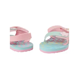 Fame Forever by Lifestyle Girls Green Ankle Strap Sandals image 4