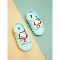 Fame Forever by Lifestyle Girls Green Back Strap Sandals-picture-36