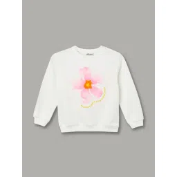 Fame Forever by Lifestyle Girls Off White Printed Sweatshirt-picture-18