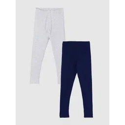 Fame Forever by Lifestyle Girls Pack of 2 Solid Leggings-picture-48