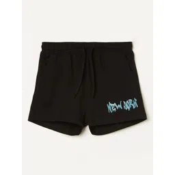 Fame Forever by Lifestyle Girls Printed Denim Shorts-picture-22