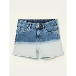 Fame Forever by Lifestyle Girls Washed Denim Shorts-picture-21