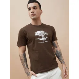 Fame Forever by Lifestyle Graphic Printed Round Neck Cotton T-shirt-picture-19