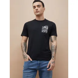 Fame Forever by Lifestyle Graphic Printed Round Neck Cotton T-shirt-picture-20