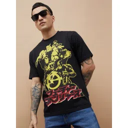 Fame Forever by Lifestyle Graphic Printed Round Neck Cotton T-shirt-picture-10