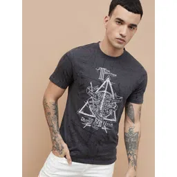Fame Forever by Lifestyle Graphic Printed Round Neck Cotton T-shirt-picture-22