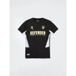 Fame Forever by Lifestyle Kids Black Printed Regular Fit T-Shirt-picture-35