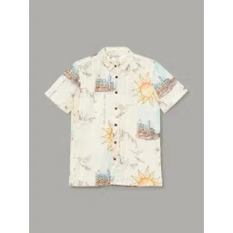 Fame Forever by Lifestyle Kids Multi Polyester Printed Regular Fit Shirt-picture-41