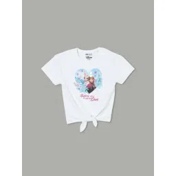 Fame Forever by Lifestyle Kids White Printed Regular Fit T-Shirt-picture-42
