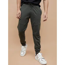 Fame Forever by Lifestyle Men Cotton Slim-Fit Mid-Rise Joggers-picture-22