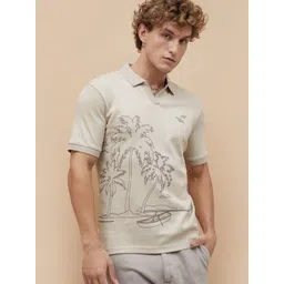 Fame Forever by Lifestyle Men Floral Printed Polo Collar Pockets T-shirt-picture-28