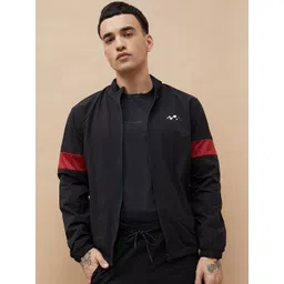 Fame Forever by Lifestyle Men Mock Collar Solid Bomber Jacket-picture-27