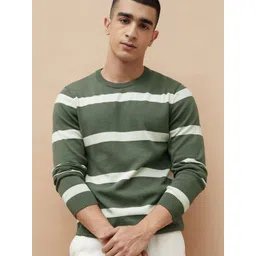 Fame Forever by Lifestyle Men Striped Pullover-picture-24
