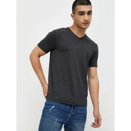 Fame Forever by Lifestyle Men Striped V-Neck Pockets T-shirt-picture-19