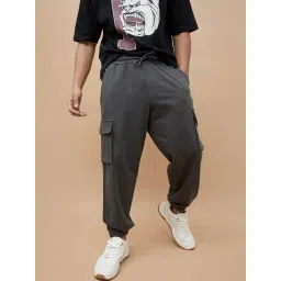 Fame Forever by Lifestyle Men's Grey Joggers-image-33