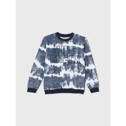 Fame Forever By Lifestyle Navy Regular Fit Printed Sweatshirt-picture-43