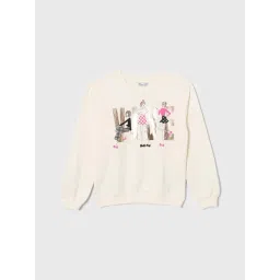 Fame Forever By Lifestyle Off White Regular Fit Printed Sweatshirt-picture-44