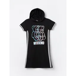 Fame Forever by Lifestyle Print T-shirt Dress-picture-48