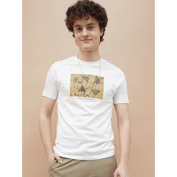 Fame Forever by Lifestyle Printed Round Neck Pure Cotton T-shirt-picture-26