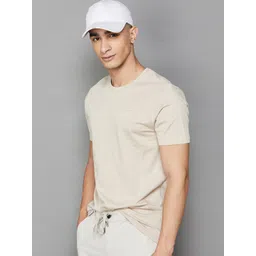 Fame Forever by Lifestyle Round Neck Short Sleeves Cotton T-shirt-picture-18