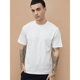 Fame Forever by Lifestyle Round Neck Short Sleeves Cotton T-Shirt-picture-24