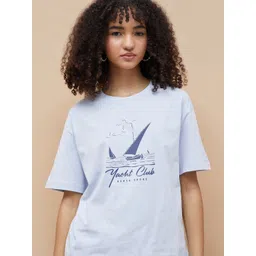 Fame Forever by Lifestyle Typography Printed Pure Cotton Regular Fit Casual T-shirt-picture-32