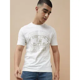 Fame Forever by Lifestyle Typography Printed Round Neck Cotton T-shirt-picture-34