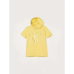 Fame Forever by Lifestyle Yellow Printed Regular Fit T-Shirt-picture-31