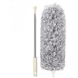 Fan Cleaner Brush with Long Rod Flexible Fan Cleaning Mop Microfiber Dust Cleaner Foldable Duster for Home Cleaning Microfiber Duster for Cleaning of Home, Kitchen, Car, Ceiling-picture-26