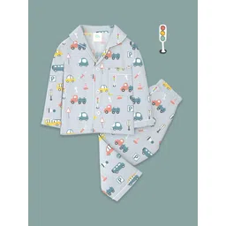 Fancy Fluff Boys Printed Night suit-picture-13