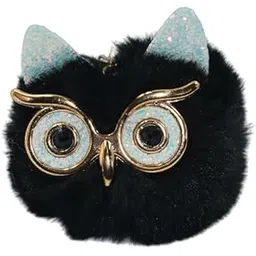 Fancy Key Chains | Soft Toy (Black)-picture-12