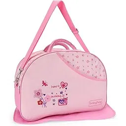 Fancy Walas Multipurpose Diaper Nappy Organizer Stylish Duffel with 4 Compartment Travelling Mother Bag Cute Printed Mumma Baby Carry Kit Maternity Cabin Handbag with Changing Mat 3 Zip-picture-20