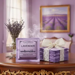 fancyadda Lavender Fragrance Sachets for Wardrobe, Drawers & Closets - Long Lasting Potpourri-picture-18