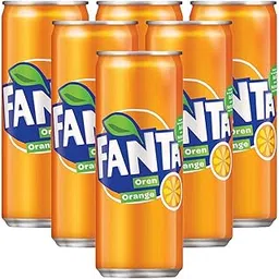 Fanta Orange Flavoured Drink - 6 Pack, 6 X 320 image 1