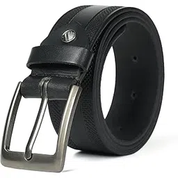 fantastix Genuine Leather Belt for Men – 40mm Wide Adjustable Black Belt for Jeans & Trousers | Casual & Formal Wear-picture-13