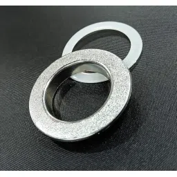 FAPBADRI Curtain Eyelet Rings with Flexi Lock, Suitable for Any 1 inch Curtain Rod - Silver Textured - 20 Pieces image 4