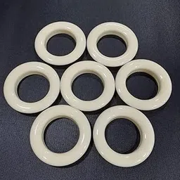 FAPBADRI Curtain Eyelet Rings with Back Lock (Male & Female), Suitable for a 1 inch Pipe, Ivory Colour - 50 Pieces-picture-10