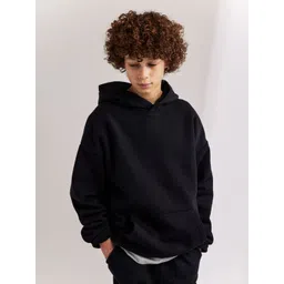 Farbot Kids Hooded Woollen Pockets T-shirt-picture-54