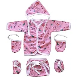 Fareto New Born Baby Gift Pack of Essential Items (0-6 Months) (Pack of 5)-picture-10