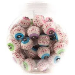 Farm Bites - Halloween Eyeball Jelly Candy | Center Filled Gummy Candy | Jelly filled gummy candies | Monster Eyes Gummy Candy | Eye Candy - 30 Count-picture-30