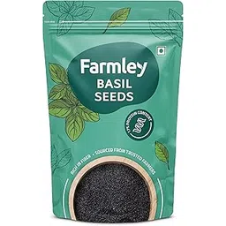 Farmley Basil Seeds 300 g I Seeds for Eating | Seeds for Weight Management | Rich in Omega-3 fatty acids, amino acids & fibre (Pack of 1)-picture-15