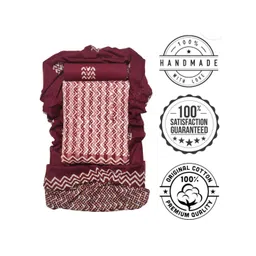 Farooq Dyeing Chevron Printed Pure Cotton Unstitched Dress Material-picture-28