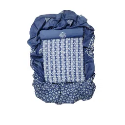 Farooq Dyeing Floral Batik Dyed Pure Cotton Unstitched Dress Material-picture-13