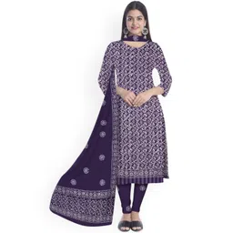 Farooq Dyeing Floral Batik Dyed Pure Cotton Unstitched Dress Material-picture-21