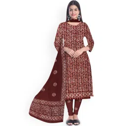 Farooq Dyeing Printed Pure Cotton Unstitched Dress Material-picture-34